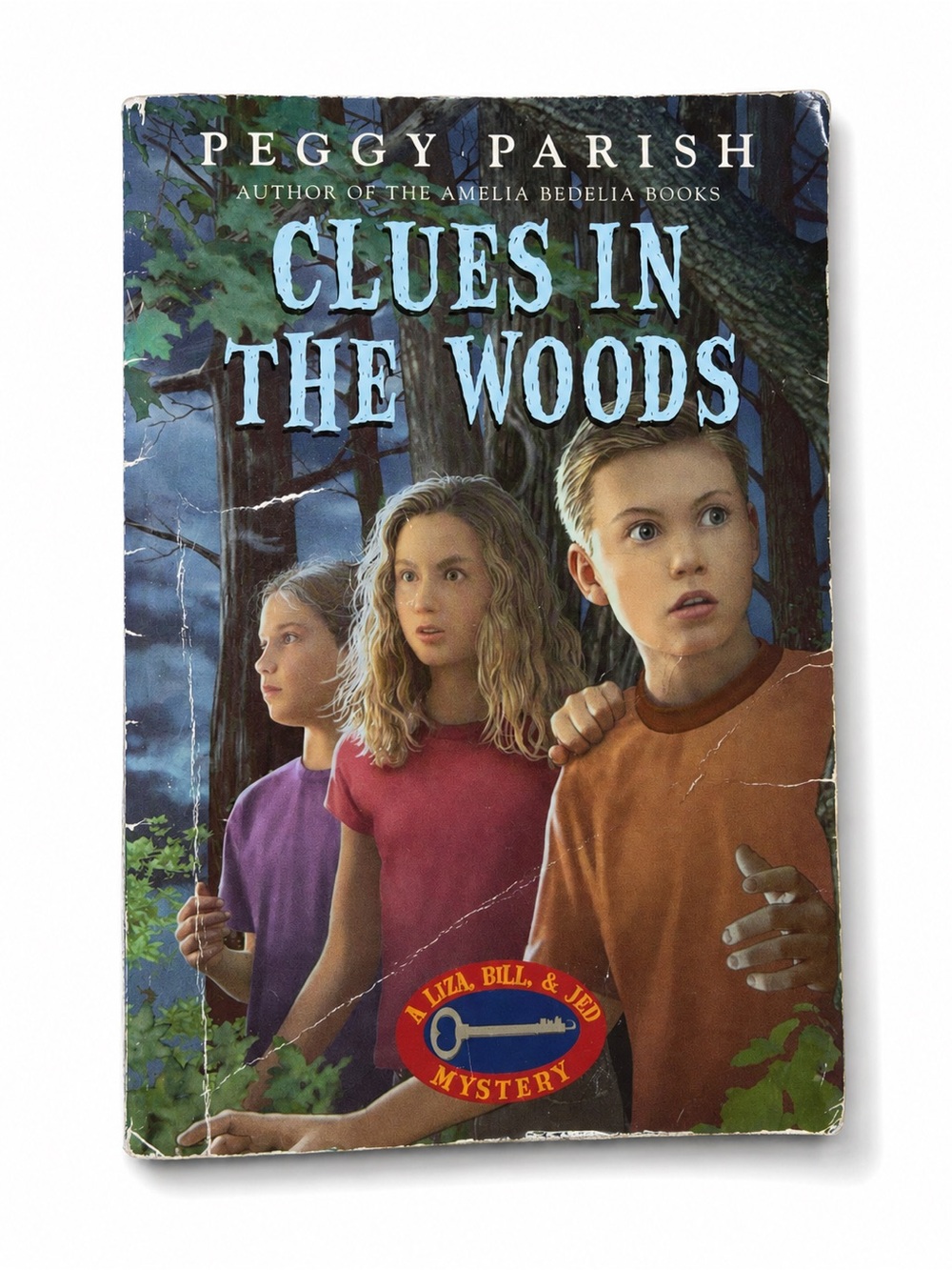 Vintage Clues in the Woods Peggy Parish Children’s Mystery Paperback